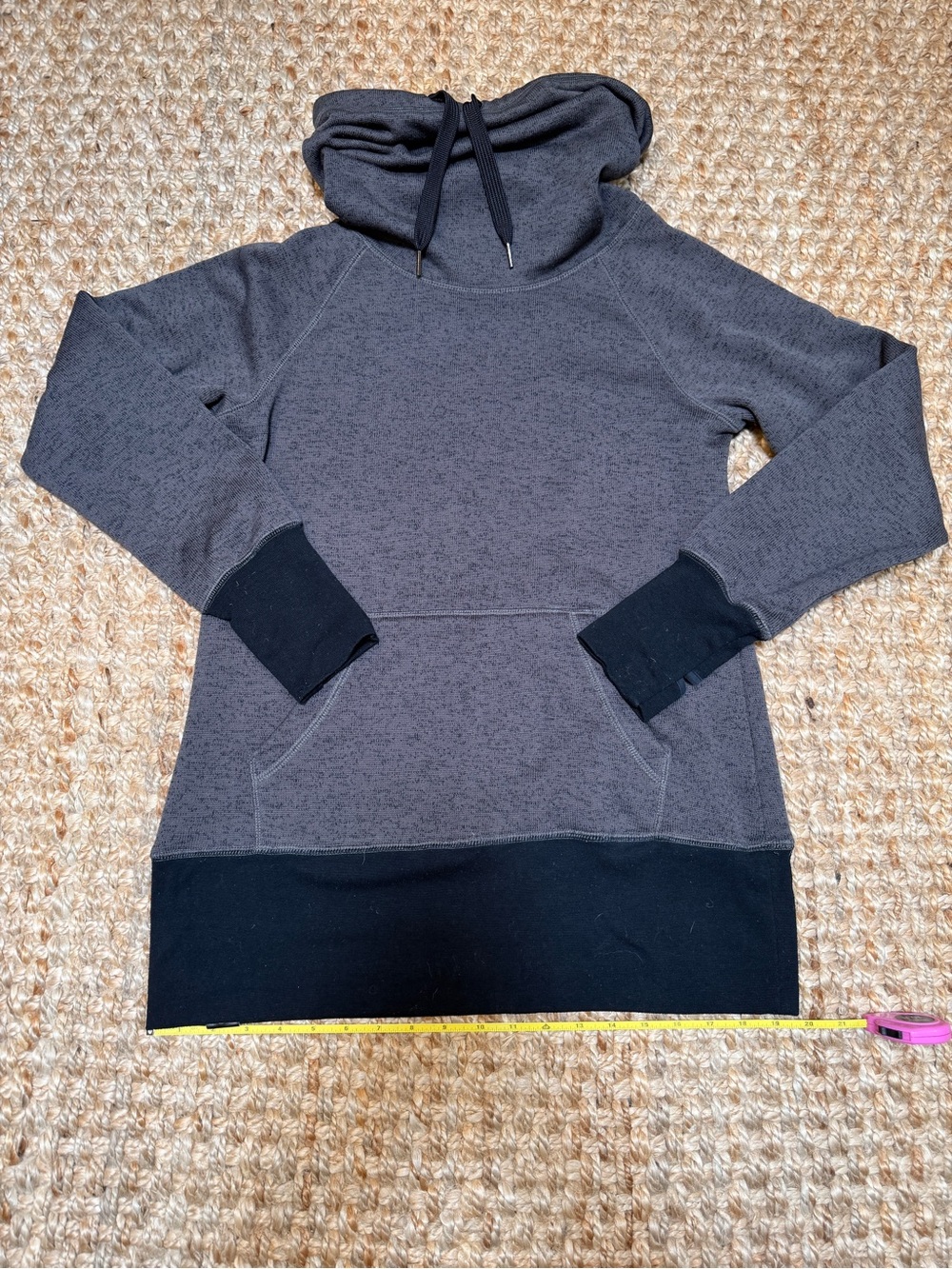 Roxy fleece sweatshirt with neck/mini hood - Picture 10 of 11